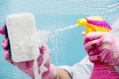 Professional curtain cleaning in a Bexley home living room
